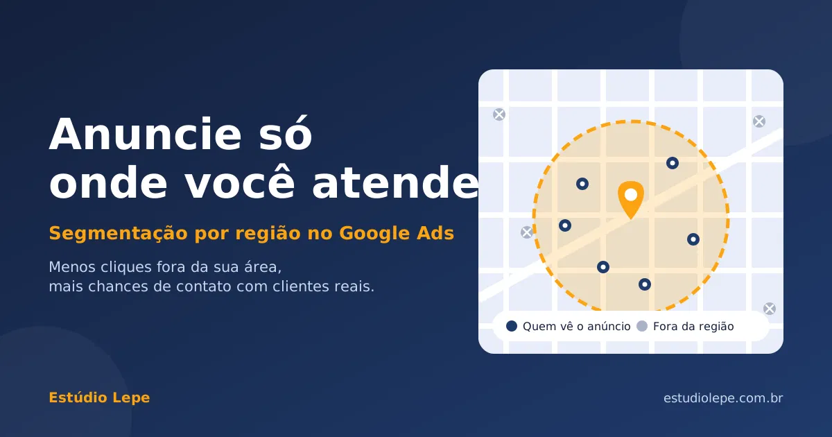 Segmentação por região em campanhas do Google Ads